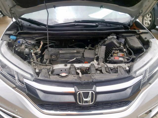 2HKRM3H72FH534840 - 2015 HONDA CR-V EXL SILVER photo 7