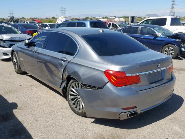 WBAKB4C5XBC575108 - 2011 BMW 740 LI SILVER photo 3