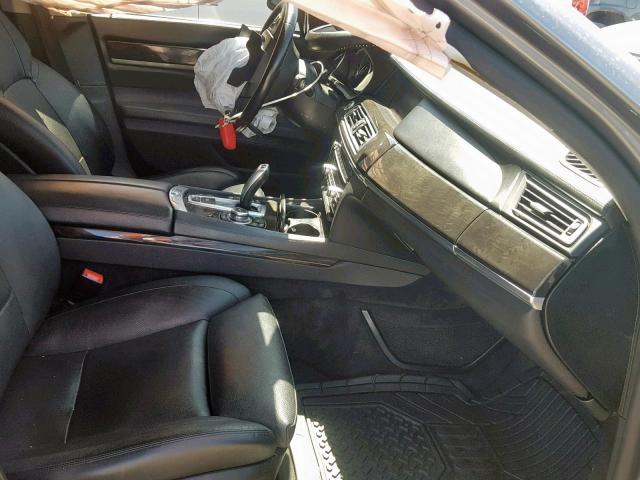 WBAKB4C5XBC575108 - 2011 BMW 740 LI SILVER photo 5