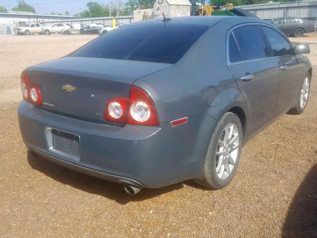 1G1ZK57759F188034 - 2009 CHEVROLET MALIBU LTZ GRAY photo 4