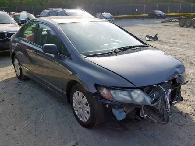 2HGFA1F37BH508545 - 2011 HONDA CIVIC VP GRAY photo 1