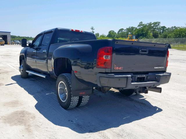 1GT426C88BF223533 - 2011 GMC SIERRA K35 BLACK photo 3