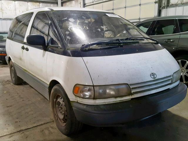 JT3AC12R6M0070965 - 1991 TOYOTA PREVIA LE WHITE photo 1