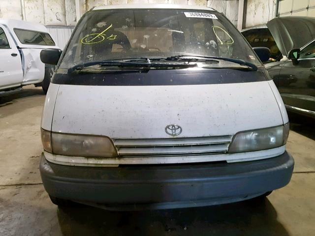 JT3AC12R6M0070965 - 1991 TOYOTA PREVIA LE WHITE photo 9