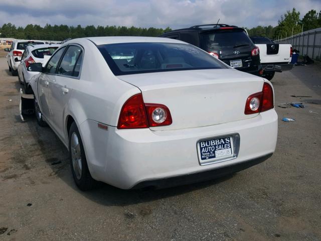 1G1ZG57B384213089 - 2008 CHEVROLET MALIBU LS 白色 照片 3