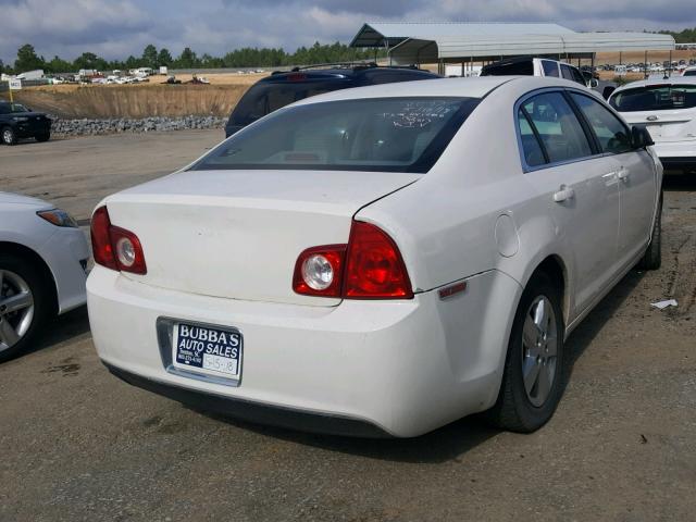 1G1ZG57B384213089 - 2008 CHEVROLET MALIBU LS 白色 照片 4
