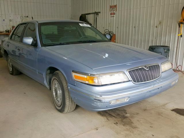 2MELM74W7VX647074 - 1997 MERCURY GRAND MARQ BLUE photo 1