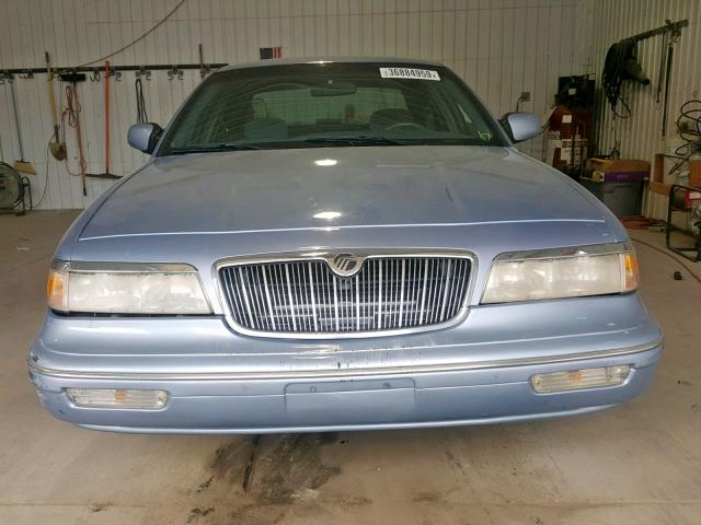 2MELM74W7VX647074 - 1997 MERCURY GRAND MARQ BLUE photo 9