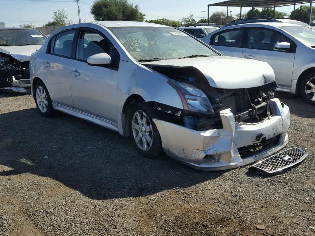 3N1AB6AP6CL740420 - 2012 NISSAN SENTRA 2.0 SILVER photo 1