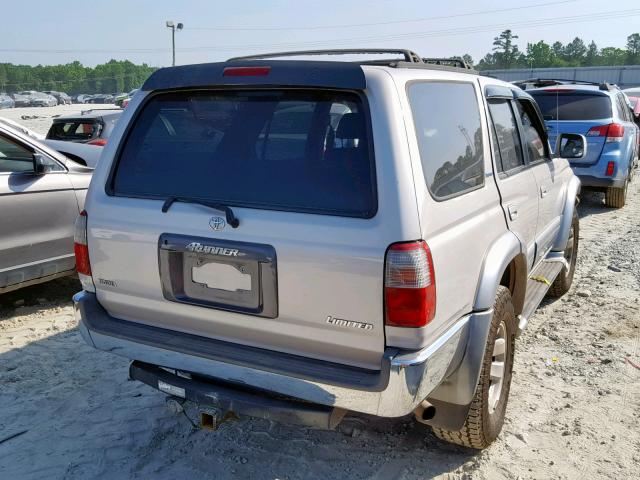 JT3HN87R6W9017451 - 1998 TOYOTA 4 RUNNER SILVER photo 4