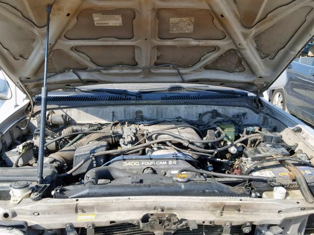 JT3HN87R6W9017451 - 1998 TOYOTA 4 RUNNER SILVER photo 7