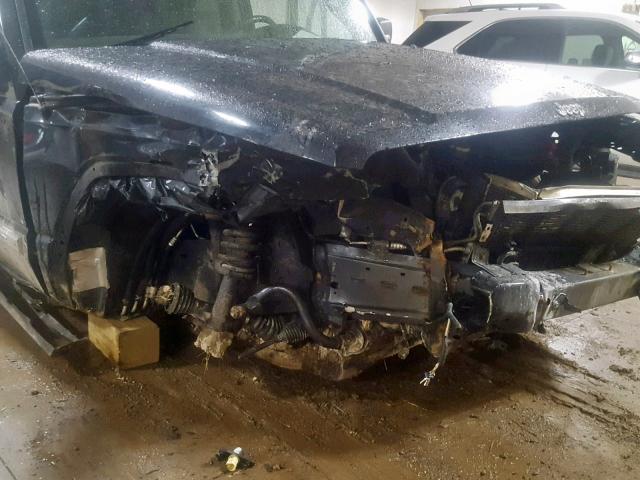 1J8HG48N06C119902 - 2006 JEEP COMMANDER BLACK photo 9