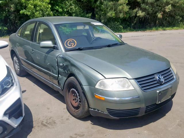 WVWMD63B64E061982 - 2004 VOLKSWAGEN PASSAT GL GREEN photo 1