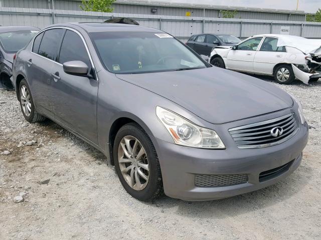 JNKCV61F09M053399 - 2009 INFINITI G37 CHARCOAL photo 1