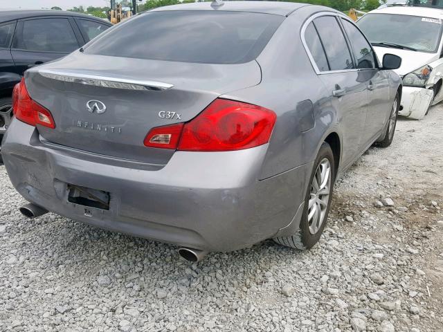 JNKCV61F09M053399 - 2009 INFINITI G37 CHARCOAL photo 4