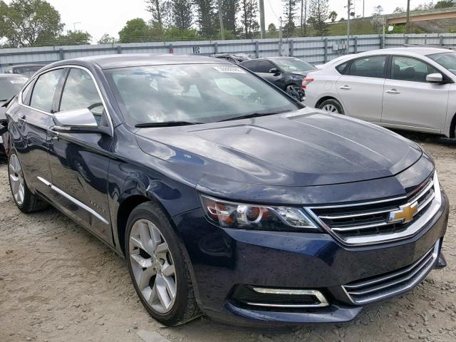 2G1125S35J9131492 - 2018 CHEVROLET IMPALA PRE BLUE photo 1