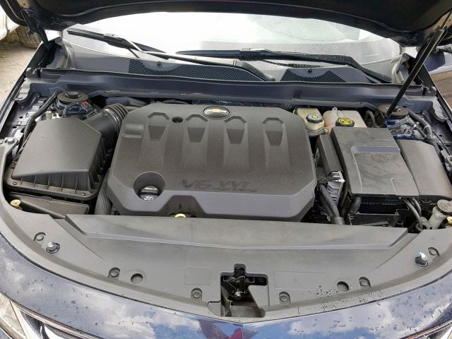 2G1125S35J9131492 - 2018 CHEVROLET IMPALA PRE ლურჯი ფოტო 7