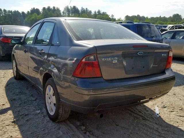 1FAFP34N16W247133 - 2006 FORD FOCUS ZX4 BROWN photo 3