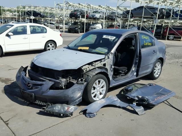 JM1BK323371672604 - 2007 MAZDA 3 S GRAY photo 2