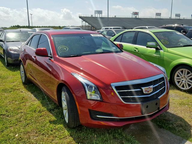 1G6AA5RX6H0216948 - 2017 CADILLAC ATS RED photo 1