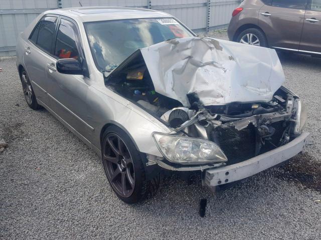 JTHBD192930065438 - 2003 LEXUS IS 300 SILVER photo 1