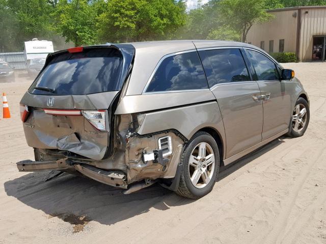 5FNRL5H96BB077412 - 2011 HONDA ODYSSEY TO TAN photo 4