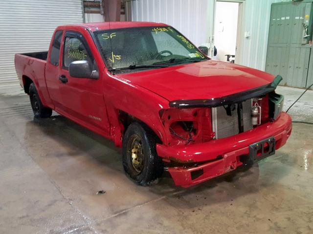 1GCCS196848130040 - 2004 CHEVROLET COLORADO RED photo 1