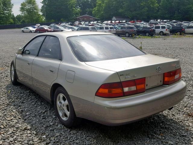 JT8BF28G1X5060160 - 1999 LEXUS ES 300 BEIGE photo 3