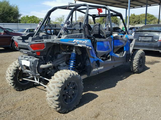 3NSVFE990FF376807 - 2015 POLARIS RZR XP 4 1 BLUE photo 4