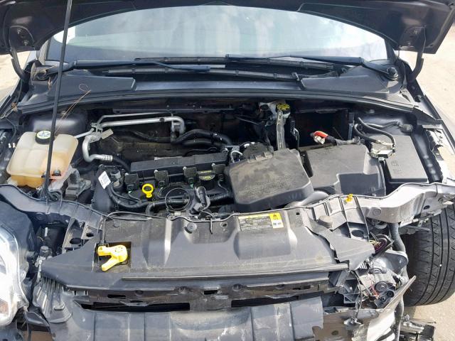 1FAHP3N21CL381358 - 2012 FORD FOCUS TITA GRAY photo 7