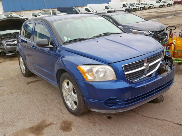 1B3HB48A89D202075 - 2009 DODGE CALIBER SX BLUE photo 1