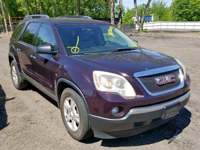 1GKER13D69J140968 - 2009 GMC ACADIA SLE PURPLE photo 1