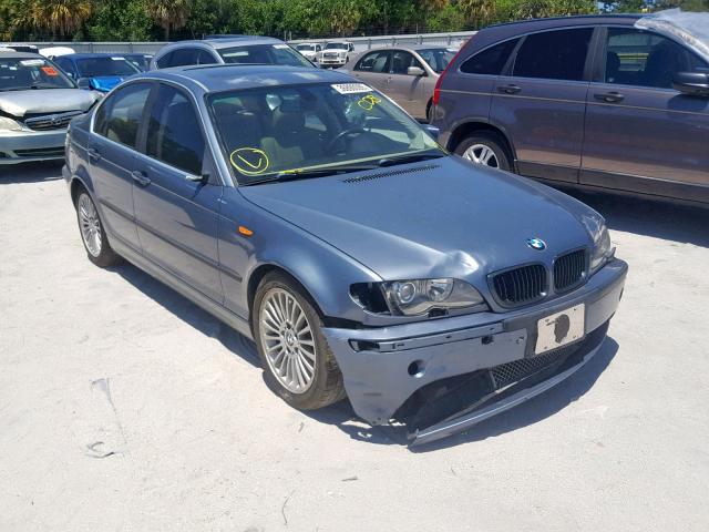 WBAEV53493KM32854 - 2003 BMW 330 I BLUE photo 1