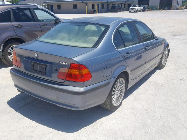 WBAEV53493KM32854 - 2003 BMW 330 I BLUE photo 4