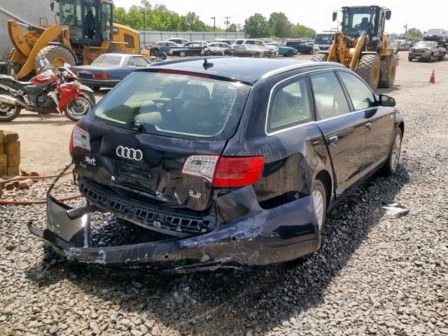 WAUKH74F37N142281 - 2007 AUDI A6 AVANT Q BLACK photo 4