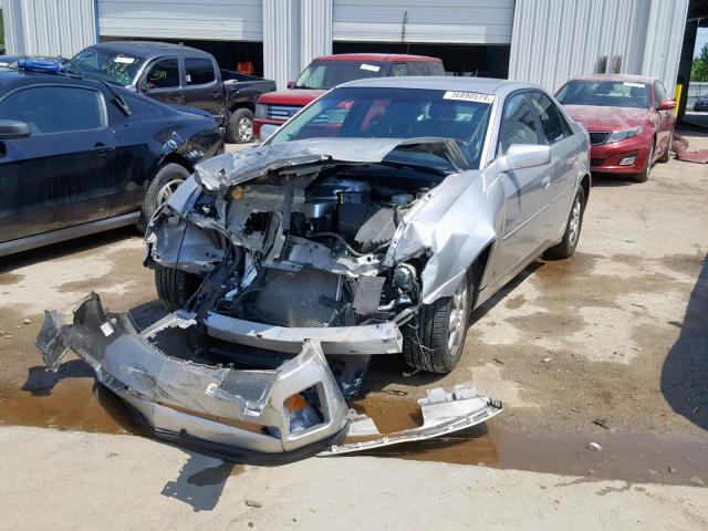 1G6DP577370104282 - 2007 CADILLAC CTS HI FEA SILVER photo 2