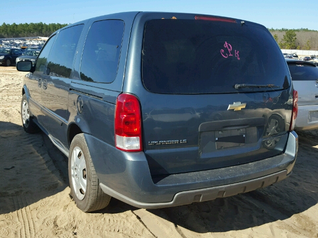 1GNDV23L76D227005 - 2006 CHEVROLET UPLANDER L Mavi foto 3