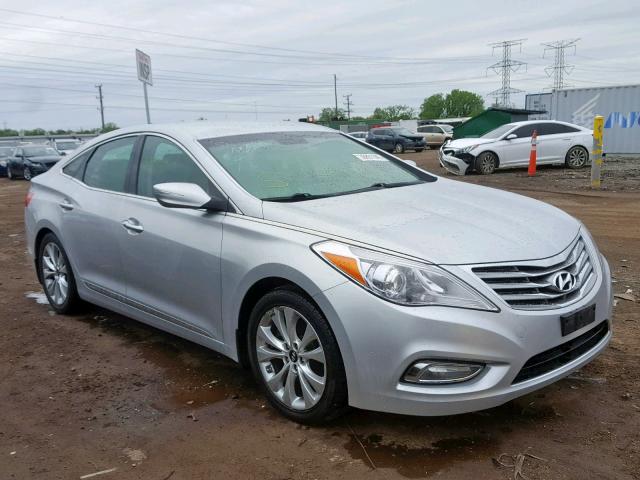 KMHFG4JGXCA160373 - 2012 HYUNDAI AZERA GLS SILVER photo 1