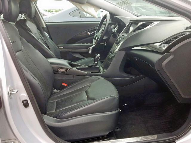 KMHFG4JGXCA160373 - 2012 HYUNDAI AZERA GLS SILVER photo 5