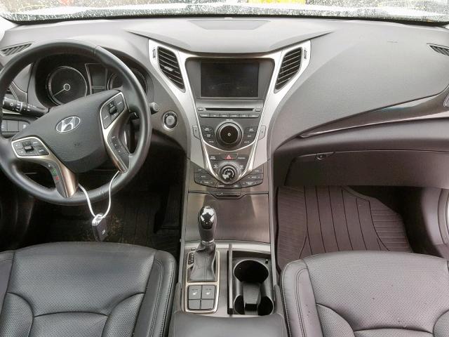 KMHFG4JGXCA160373 - 2012 HYUNDAI AZERA GLS SILVER photo 9