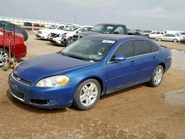 2G1WU581869133251 - 2006 CHEVROLET IMPALA LTZ BLUE photo 2