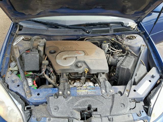 2G1WU581869133251 - 2006 CHEVROLET IMPALA LTZ BLUE photo 7