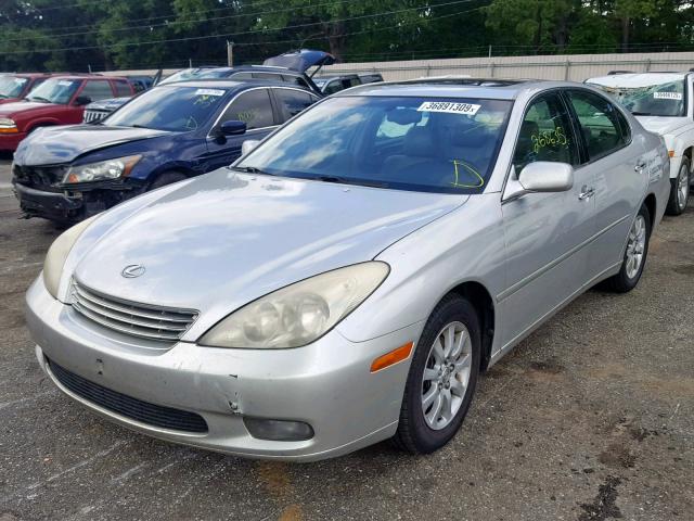 JTHBF30G120031328 - 2002 LEXUS ES 300 SILVER photo 2