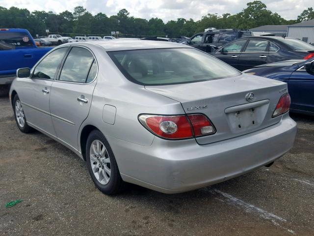 JTHBF30G120031328 - 2002 LEXUS ES 300 SILVER photo 3