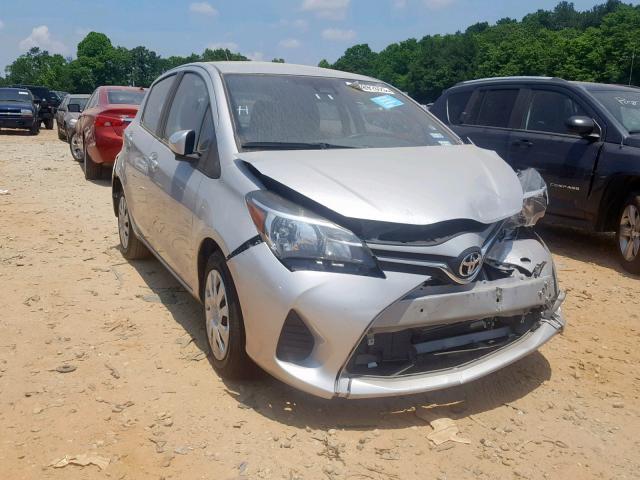 VNKKTUD37HA081507 - 2017 TOYOTA YARIS L SILVER photo 1