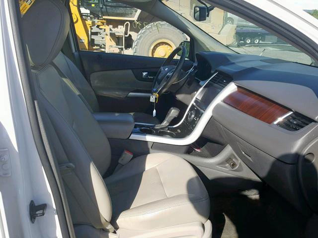 2FMDK3KC7CBA77211 - 2012 FORD EDGE LIMIT WHITE photo 5