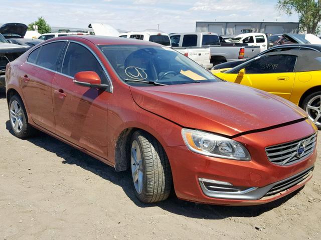 YV1612FS4E1292923 - 2014 VOLVO S60 T5 RED photo 1