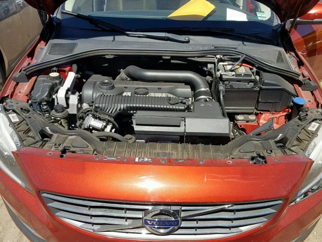 YV1612FS4E1292923 - 2014 VOLVO S60 T5 RED photo 7