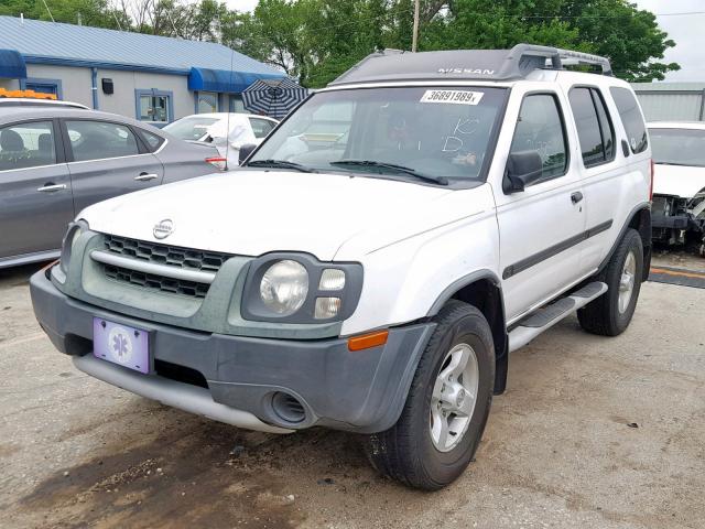 5N1ED28T54C605314 - 2004 NISSAN XTERRA XE WHITE photo 2