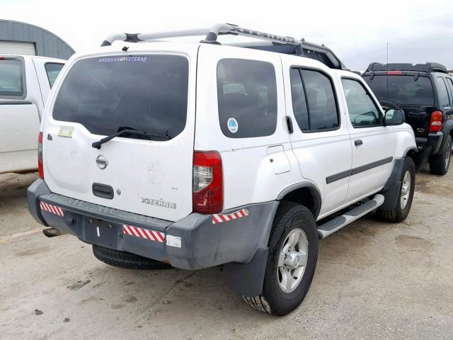 5N1ED28T54C605314 - 2004 NISSAN XTERRA XE WHITE photo 4